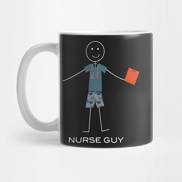 Funny Mens Nurse Guy by whyitsme